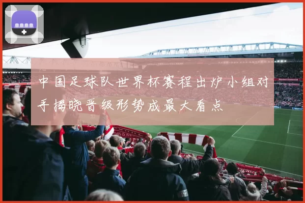 中国足球队世界杯赛程出炉小组对手揭晓晋级形势成最大看点
